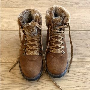 Storm by Cougar Faux Fur Waterproof Suede Booties